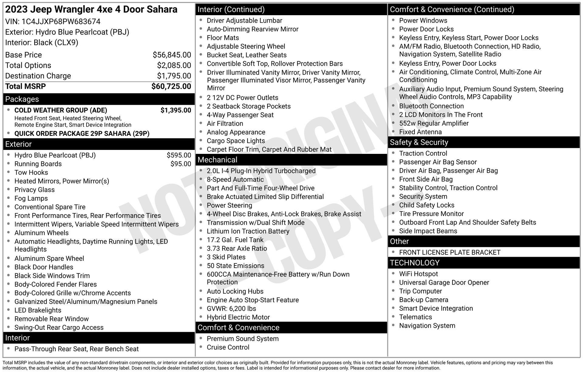 jeep wrangler 4xe 2023 1C4JJXP68PW683674 image jeep wrangler 4xe 2023 1C4JJXP68PW683674 image